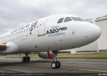 LATAM Airlines revela o seu primeiro A320neo