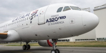 LATAM Airlines revela o seu primeiro A320neo