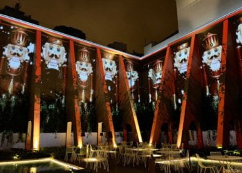LUMEN Hotel com Show de Natal em videomapping