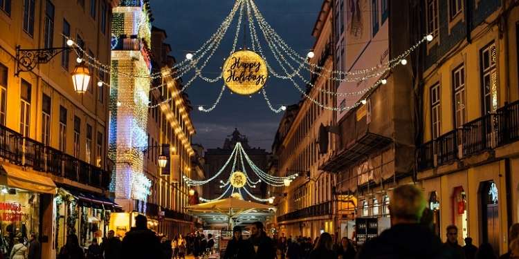 O Natal chegou à região de Lisboa