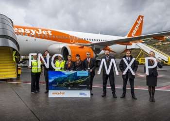 easyJet inaugura nova rota do Funchal para Milão
