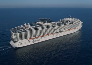 MSC World Europa já navega no Mediterrâneo