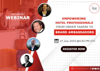 “Empoderar o profissional hoteleiro” é o próximo webinar do Frontline Performance Group