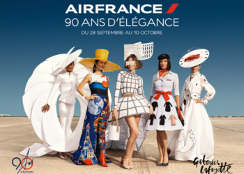 Air France celebra 90 anos através da moda e elegância
