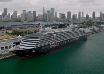 Explora I chega a Miami para primeira escala inaugural antes da temporada nas Caraíbas