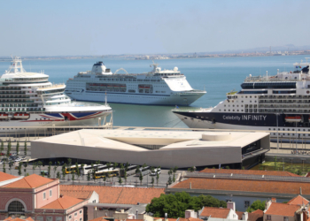 Porto de Lisboa recebeu mais 54% de passageiros de cruzeiros em 2023