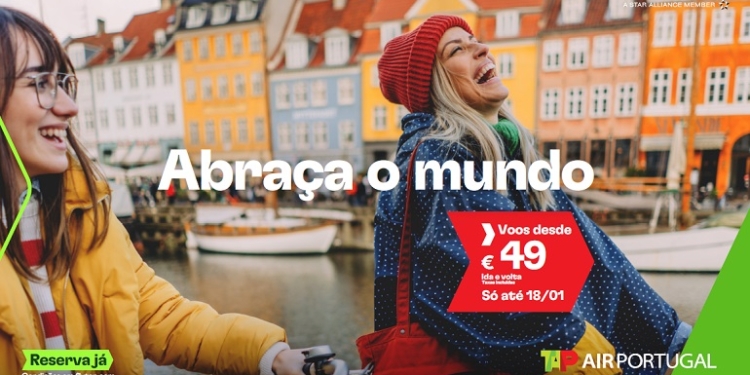 TAP lança mega promoção para viagens até 31 de maio