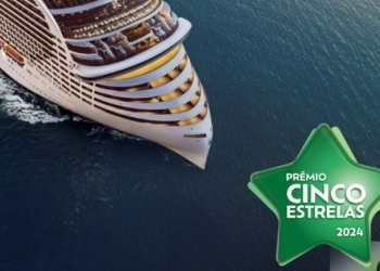MSC Cruzeiros distinguida com Prémio Cinco Estrelas pelo 7º ano consecutivo