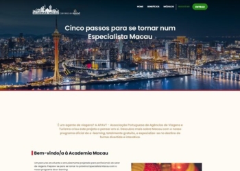 APAVT e Turismo de Macau promovem plataforma de e-learning para agentes de viagens
