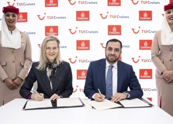 Emirates e TUI Cruises renovam parceria para as próximas duas temporadas