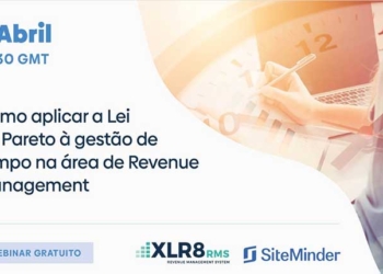 XLR8 e SiteMinder debatem aplicação da Lei de Pareto na área de Revenue Management em webinar