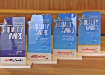 3HB Hotels repetem distinção “Quality Awards” da Jet2Holidays