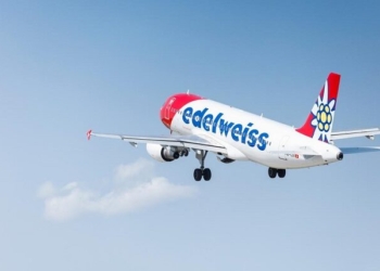 Edelweiss reforça voos de Zurique para os Açores no verão IATA 2025