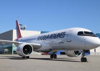 TAAG recebe 1º aeronave A220-300 em Luanda