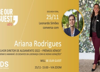Be Our Guest da ADHP à conversa com Ariana Rodrigues