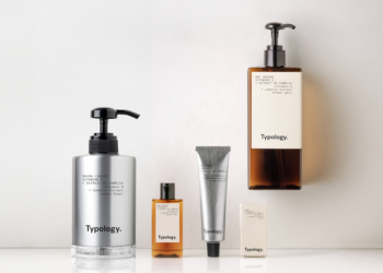 Typology cria a sua primeira linha hoteleira de cosméticos em parceria com o Groupe GM