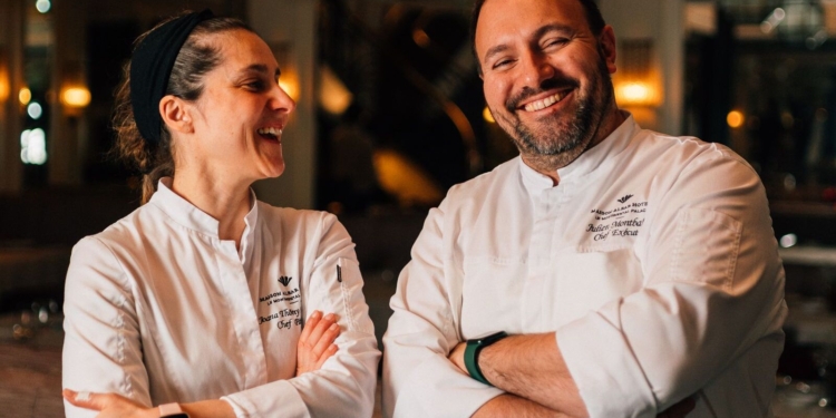 Chef Julien Montbabut e chef Joana Thöny prometem fazer a excelência das suas refeições na época festiva
