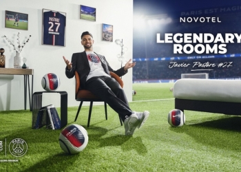 Novotel e PSG lançam “Legendary Rooms”: quartos dedicados a lendas do futebol