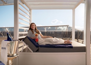 Drew Barrymore será madrinha do navio MSC World America