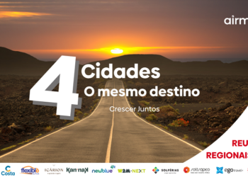 4 Cidades, o Mesmo Destino: Airmet realiza reuniões regionais de 31 de março a 3 de abril