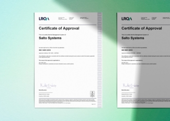 Salto reafirma o seu compromisso com os padrões de qualidade e ambientais