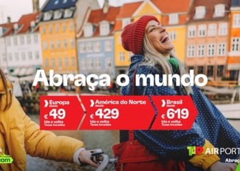 TAP lança promoções para viagens de setembro a março