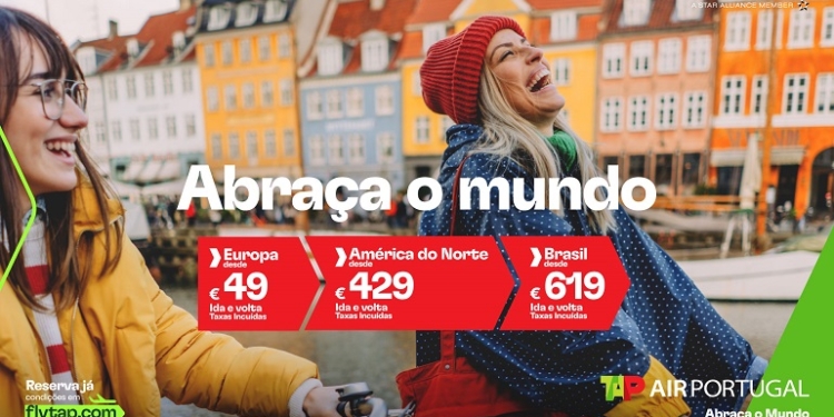 TAP lança promoções para viagens de setembro a março