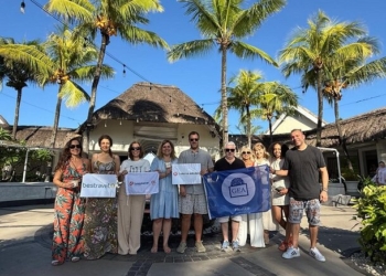 Lusanova leva agentes de viagem em famtrip à Maurícia