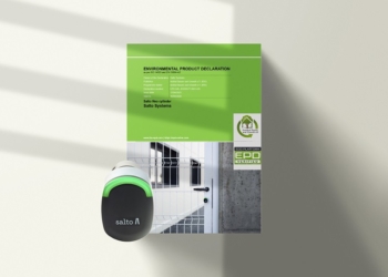 Salto publica EPD verificado para a sua gama de cilindros inteligentes Neo