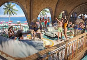 Royal Caribbean abre as portas do seu primeiro Royal Beach Club em dezembro