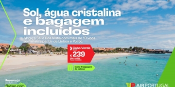 TAP lança promoção para Sal e Boa Vista com bagagem de cabina incluída