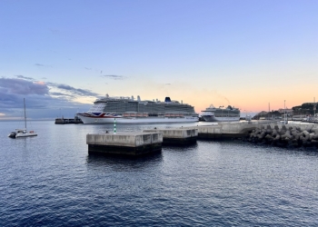 Cruzeiros: 11 mil pessoas no Porto do Funchal esta quarta-feira