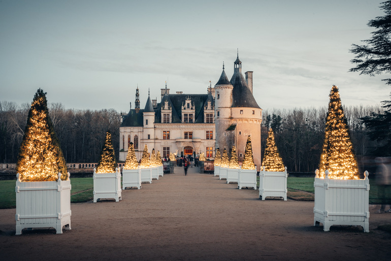 Natal nos “Châteaux”: a época mais mágica do ano renasce no Vale do Loire