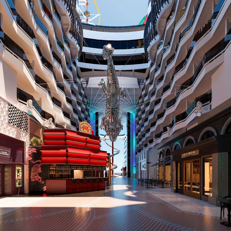 MSC Cruzeiros inicia contagem decrescente de 12 meses para o MSC World Asia