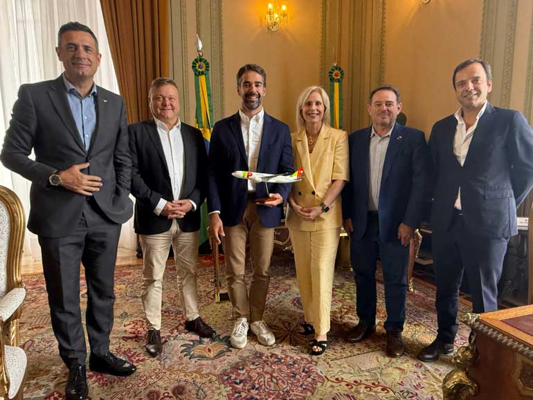 TAP reforça ligações ao sul do Brasil