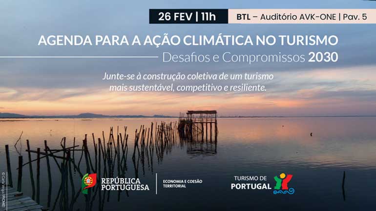 Turismo de Portugal apresenta as linhas estratégicas da Agenda para a Ação Climática no Turismo