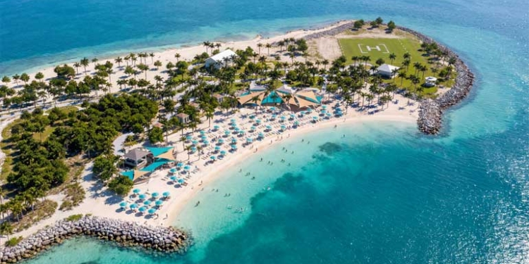 Ocean Cay da MSC Cruzeiros com novas experiências para passageiros e cais ampliado