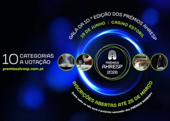 Prémios AHRESP 2026: Candidaturas até 25 de março
