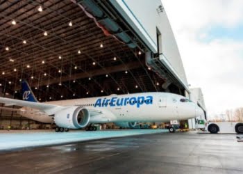 Air Europa iniciou rota para Santo Domingo com novo Dreamliner