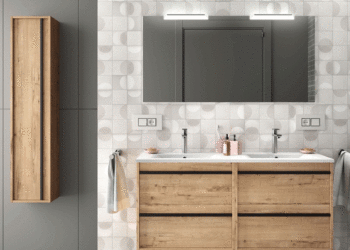 Attila: Móveis de banho funcionais e harmoniosos