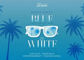 Praia Dourada recebe no próximo dia 15 de julho a Blue & White Beach Party