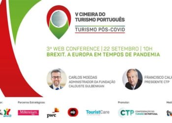 Carlos Moedas é o convidado  da 3.ª web conference da V Cimeira do Turismo Português