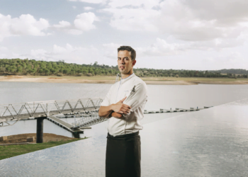 Chef Luís Santos lidera a cozinha do hotel NAU Lago Montargil & Villas