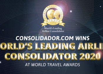 Consolidador.com considerado o melhor consolidador do Mundo pelos World Travel Awards