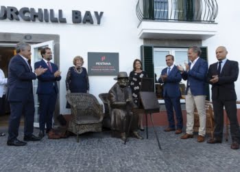 Pestana Churchill Bay homenageia Winston Churchill em festa de inauguração