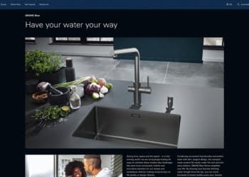 GROHE ganha Red Dot Award 2021 com plataforma interativa GROHE X