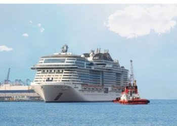 MSC Bellissima vai realizar 21 viagens pelo Mar Vermelho entre o final de julho e o final de outubro