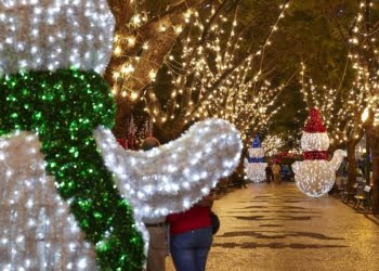 As festas chegaram e as ruas já se vestiram a rigor