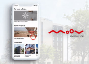 Moov Hotels lança a sua própria App no processo de reabertura dos seus hotéis