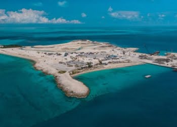 Ocean Cay MSC Marine Reserve entra na fase final da sua transformação onde são plantadas as primeiras árvores da ilha 